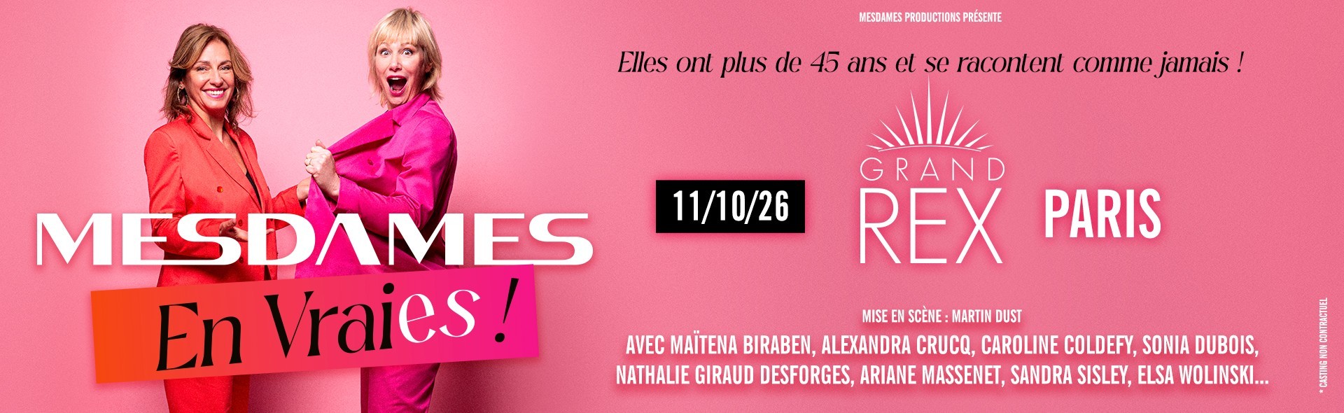 MESDAMES EN VRAIES !