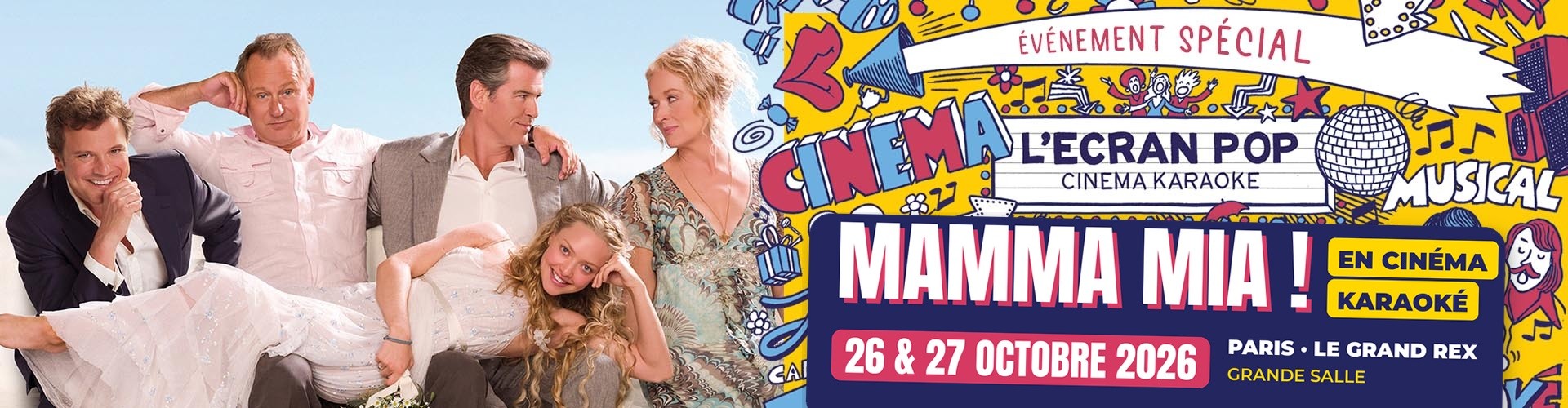 L'ÉCRAN POP : MAMMA MIA !
