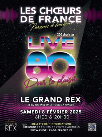  CHŒURS DE FRANCE : LIVE 80 – POUR LE PLAISIR 